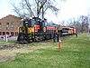 Catskill Mountain Railroad's Kingston Holiday Shuttle in 2008