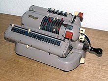 Walther WSR160 (one of the most common calculators in central Europe) (1960) Calculator walther hg.jpg