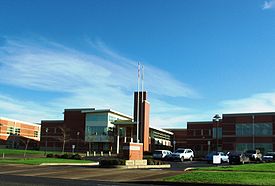 Century High School entrance - Hillsboro, Oregon.JPG