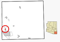 Location in Cochise County and the state of آریزونا