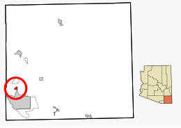 Huachuca City – Mappa