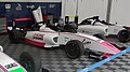 La F4 rose de Victor Bernier, ici dans le paddock de Nogaro.