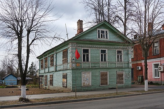 787 Жилой дом Бартеневых (деревянный), Новая Ладога, Волховский район Автор — Reshinna