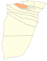 Distretto di Dhayat Ben Dhahoua – Mappa