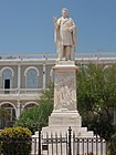 Տիոնիսիոս Սոլօմոսի արձանը, Զաքինթոս մայրաքաղաք
