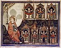 «Семь церквей Азии», «Douce Apocalypse», около 1265-70