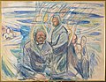 Edvard Munch: Genies: Ibsen, Nietzsche und Sokrates (1909), Öl auf Leinwand, 134,5 × 175 cm, Munch-Museum Oslo