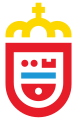 Diseño simplificado o logotipado utilizado como emblema del Gobierno de Cantabria, elegido en 2017 tras concurso público.