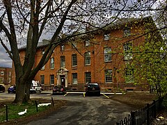 United States Marine Hospital (Buffalo, New York) This 1909 hospital narrowly escaped demolition in 1995 to expand a parking lot. It was reused as housing for persons living with AIDS, and later for those with substance abuse disorders.[2][16][20][21]