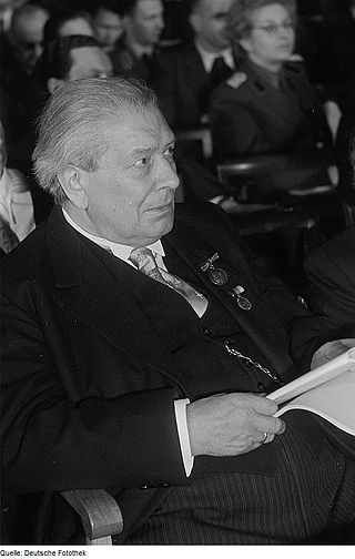 يوسف إبراهيم في لايبزغ في يناير 1953، قبيل وفاته بأسابيع قليلة