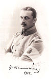 Marŝalo C. G. E. Mannerheim, ĉefkomandanto de la finnaj armitaj fortoj en 1917-1918 kaj en 1939-1946
