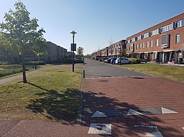 Galjoen, straat in De Kamers (april 2019)