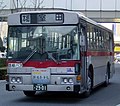 元京阪バスの中古車（高崎駅前。廃車済）