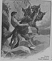 Геракл, сражающийся с Гидрой. Иллюстрация к «Всемирной истории» Э.Залана