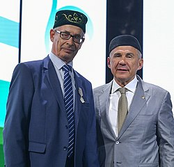 Miñnegulov (vas.) ja Rustam Minnihanov 2019.