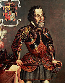 Hernán Cortés konkistadorea