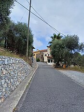 I Serèi de Srua (Giüstéxine), Vista da burgâ rivandu da-u Prìn