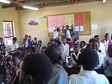 A classroom in South Africa Ian Mackenzie High School Classroom.jpg