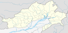 Mapa lokalizacyjna Arunachal Pradeshu