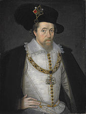 Porträt von König James I. von England