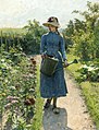 Évariste Carpentier Girl with a Watering Can