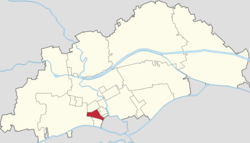 Location inside of Beichen District