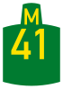 Metropolitan route M41 shield