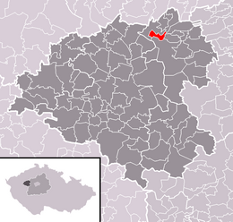 Kroučová – Mappa