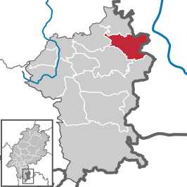 Kaart van Lützelbach