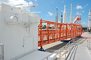 Walkway to LC-39A white room