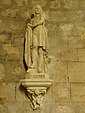Statue de saint Sigismond dans l’église de Larressingle.