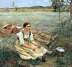 Les Foins (Sianokosy), 1877