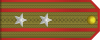 Lieutenant Colonel rank insignia (North Korea).svg