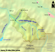 The Little Applegate River watershed