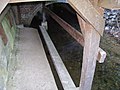 Öffentlicher Waschplatz (Lavoir) an der Rue du moulin Sainte-Marie (an der Kirche).