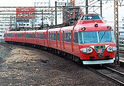 名鉄　7500系特急車