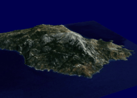 Гора Керкис - остров Самос, 3D-представление версии 1.gif