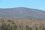 Mount Oglethorpe with a dusting of snow.