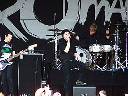 My Chemical Romance na hudobnom festivale v austrálskom Perthe