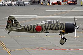 Mitsubishi A6M Zero japonais.