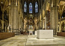 Neuer Altar in Mariendom in Linz