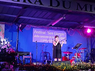 Olinda Di Dea, ezibisiùn au Festival de San Zorzu 2023, seâ finâle, categurìa sulisti