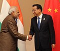 李克強とインド首相ナレンドラ・モディ（2014年11月）