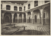 Interior of a lavish palace pavilion constructed in the first years of the 20th century, with traditional decoration (photo from 1922)[10]