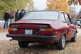 1986-1992 Dacia 1440 Carpathia Sportcoupe 1.4 SCX (rear)