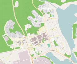 Карта Порсона из OpenStreetMap