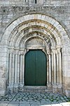Portal vid kyrkan Igreja de Cedofeita i Portugal.