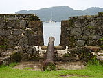 Tàn tích pháo đài ở Portobelo