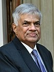 Současný srílanský prezident Ranil Vikremesinghe