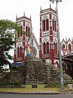 Basilica of the Sacred Heart of Jesus, ”Jesu heliga hjärtas basilika” i Pondicherry i Indien